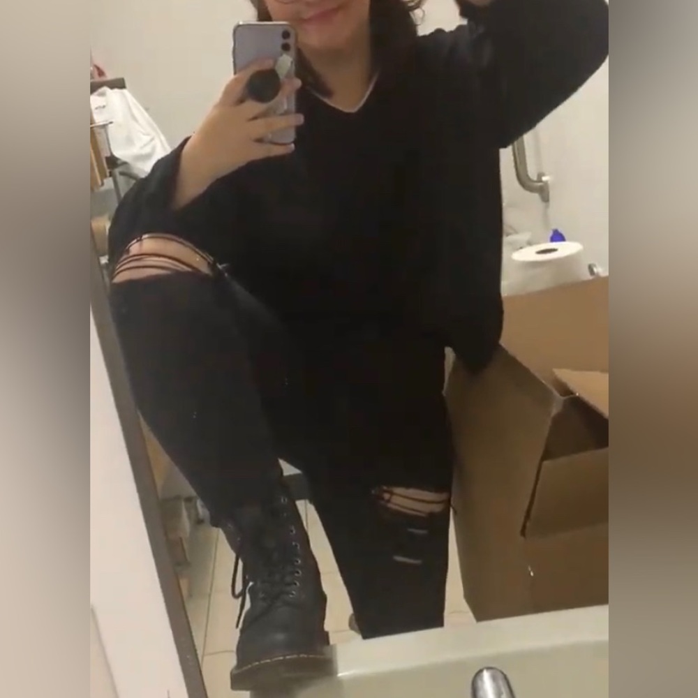 ae curvy super high rise jegging 🐈‍⬛